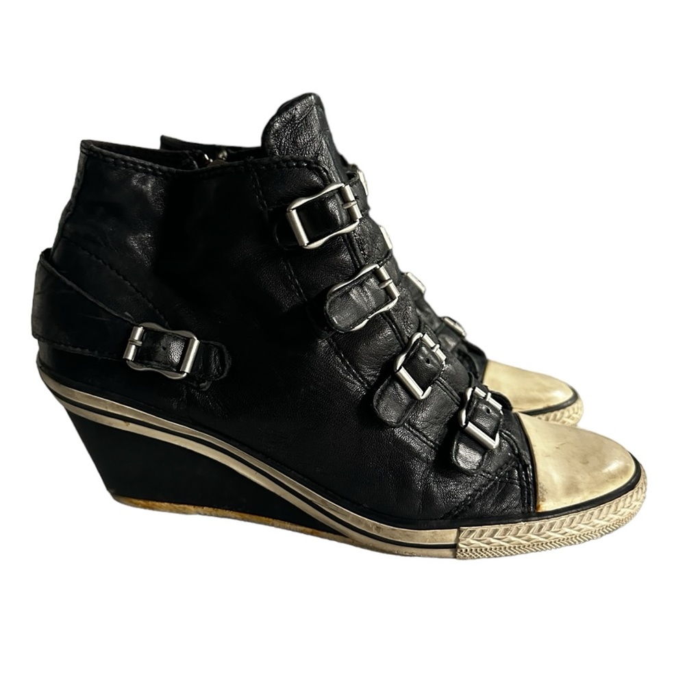 ASH leather Thelma Wedge Sneakers 40